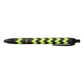 Name Light Green Zig Zag auf schwarz Kugelschreiber (Unterseite)