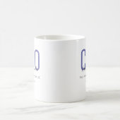 Name Lila Black CEO Kaffeetasse (Mittel)