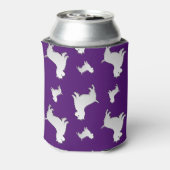 Name lila West Highland White Terrier Hunde Dosenkühler (Kanne Rückseite)