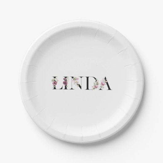 Name Linda Pappteller (Vorderseite)