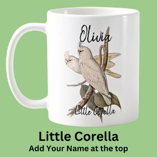 Name Little Corella Australian Bird Animal hinzufü Kaffeetasse