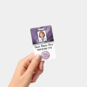 Name Logo Krankenschwester Arzt Ausweis (Handheld)