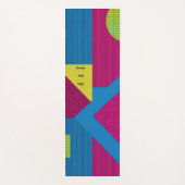 Name-Logo-Yoga-Matte Yogamatte (Vorderseite)