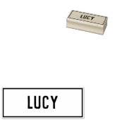 Name Lucy Gummistempel (Stempel)