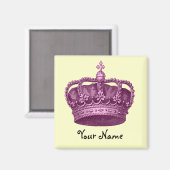 Name-Magnet für Mädchen Magnet (Vorderseite/Rückseite)