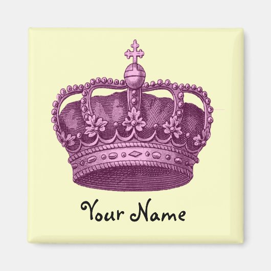 Name-Magnet für Mädchen Magnet (Vorne)