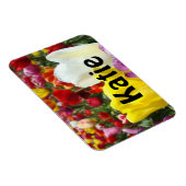 Name Magnete Tulip Blume benutzerdefiniert Ihr Nam (Rechte Seite)