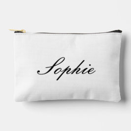 Name Makeup Bag,Beaty makeup bag,Monogramed Makeup Zubehörtasche