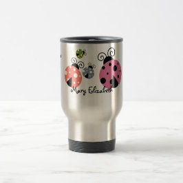 Name-Marienkäfer-Kaffee-Tasse Reisebecher