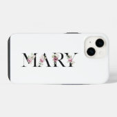 Name Mary iPhone Hülle (Rückseite (Horizontal))
