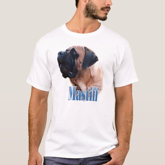 Name Mastiff (Aprikose) T-Shirt (Vorderseite)
