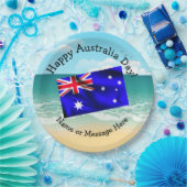 Name Matching Australia Day 9" Pappteller (Party)