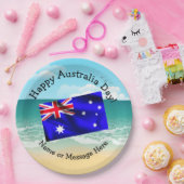 Name Matching Australia Day 9" Pappteller (Party)