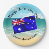 Name Matching Australia Day 9" Pappteller (Vorderseite)