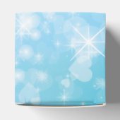 Name Matching Merry Christmas Blue Gevor Box hinzu Geschenkschachtel (Oben)