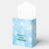 Name Matching Merry Christmas Blue Gevor Box hinzu Geschenkschachtel (Geöffnet)