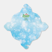 Name Matching Merry Christmas Blue Gevor Box hinzu Geschenkschachtel (Ungefaltet)