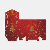 Name Matching Set Weihnachten Red Gold Tree Star h Geschenkschachtel (Ungefaltet)