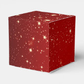 Name Matching Set Weihnachten Red Gold Tree Star h Geschenkschachtel (Rückseite)