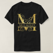 Name Mccauley T-Shirt (Design vorne)