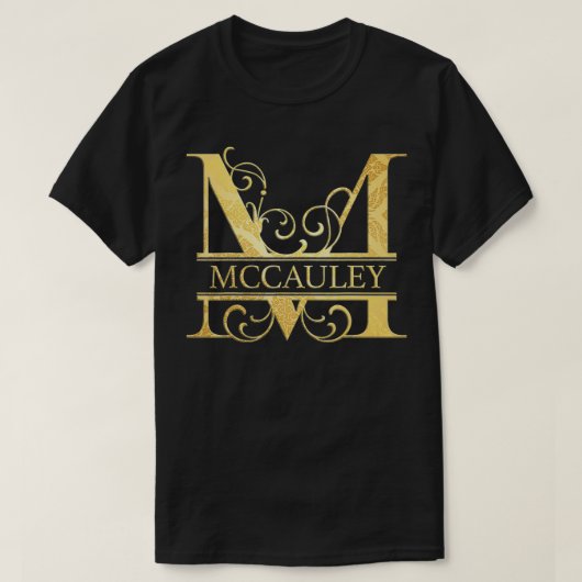 Name Mccauley T-Shirt (Design vorne)