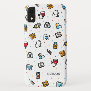 Name  Medizinisches Muster  Ärzte und Krankenpfle Case-Mate iPhone Hülle