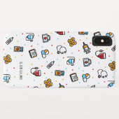 Name| Medizinisches Muster| Ärzte und Krankenpfleg Case-Mate iPhone Hülle (Rückseite (Horizontal))
