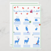 Name mein Baby Succulent Baby Showspiel (Vorne/Hinten)