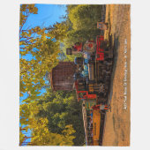 Name-Meldung hinzufügen, Dampfzug in der Nähe des Fleecedecke (Vorderseite)