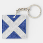 Name + Mike für das automatische Signal M Schlüsselanhänger (Rückseite)