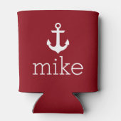 Name mit Ankern Dosenkühler (Rückseite)