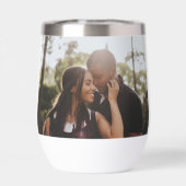 Name mit GPS-Koordinaten und Foto Personalisiert (Rückseite)