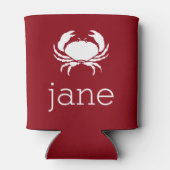 Name mit Krebserkrankung Dosenkühler (Rückseite)