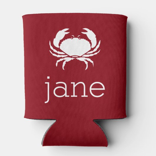 Name mit Krebserkrankung Dosenkühler (Rückseite)