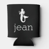 Name mit Mermaid Dosenkühler (Rückseite)
