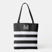 Name Mit Monogramm Tasche (Rückseite)
