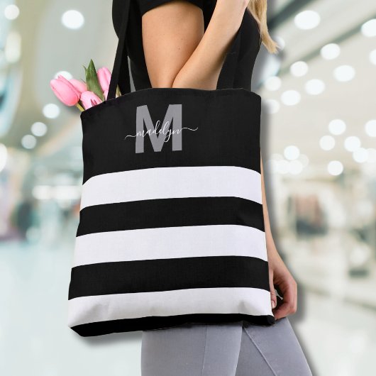 Name Mit Monogramm Tasche