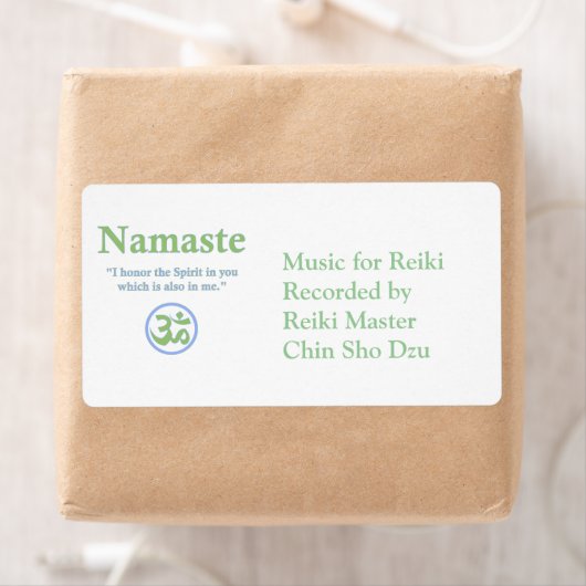 Name mit Om-Symbol (Insitu)