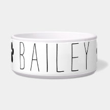 Name mit Tatzen-Druck