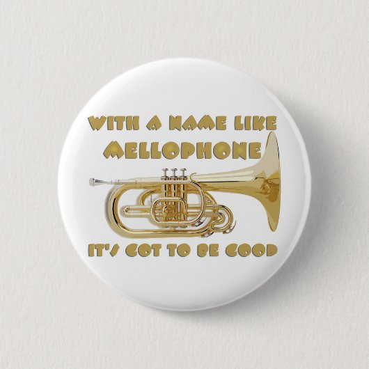 Name mögen Mellophone Button (Vorderseite)