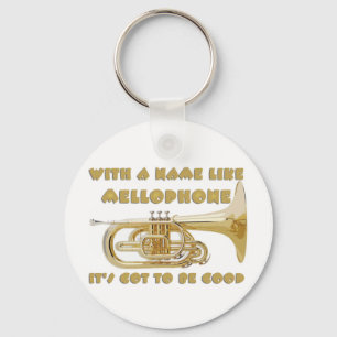 Name mögen Mellophone Schlüsselanhänger