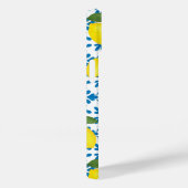 Name Monogram French Country Tile Lemon Pattern  Case-Mate iPhone Hülle (Rückseite / Rechts)