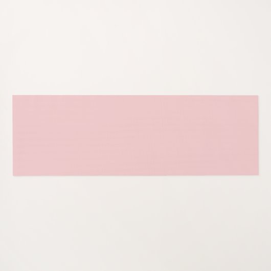 Name Monogram Line Zeichnend Faces Pink Yogamatte (Rückseite (Horizontal))