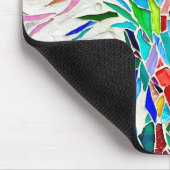 Name Monogram Mosaik Mousepad (Ecke)