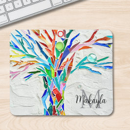 Name Monogram Mosaik Mousepad
