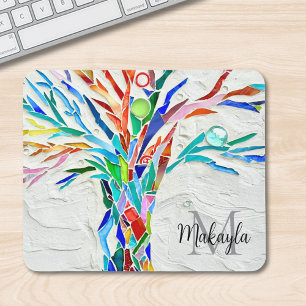 Name Monogram Mosaik Mousepad
