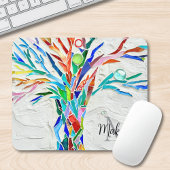 Name Monogram Mosaik Mousepad