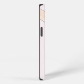 Name Monogram Pink Slots iPhone Hülle (Rechte Seite)