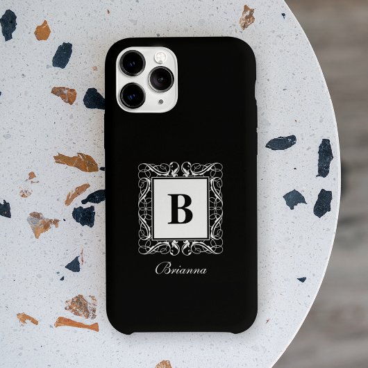 Name Monogram Regal Elegant Style Case
