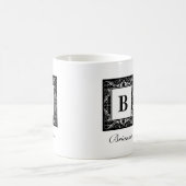 Name Monogram Regal Style Tasse (Mittel)